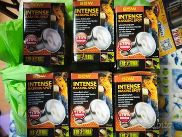 lampade exo terra  intense basking spot