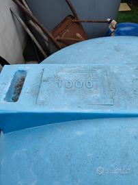 serbatoio polietilene da 1000lt