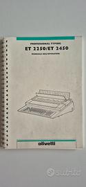 Manuale Olivetti ET 2250/ET 2450