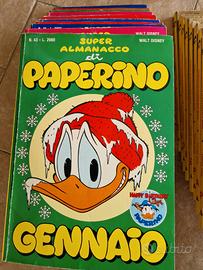 Super Almanacco di Paperino anno 1984 11 volumi