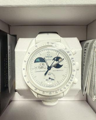 Swatch Omega Bioceramic Moonshine Gold