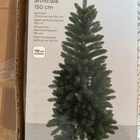 Albero di natale 150 cm e luci
