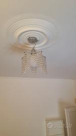 Lampadario Cristalli a forma di stella 