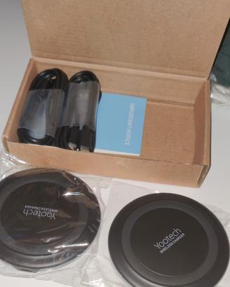 Caricabatterie wireless per android iPhone uni