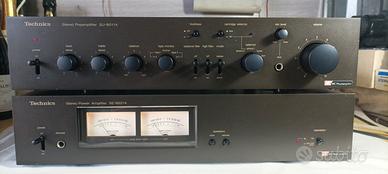 Technics SE 9021k/9011 k Pre - Finale Stereo Hifi