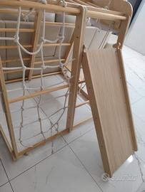 Set arrampicata per bambini legno