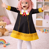 Costume carnevale bambina Anya Spy x Family + Wig