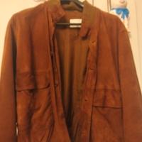 giacca renna scamosciata 