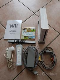 console wii bianca con giochi