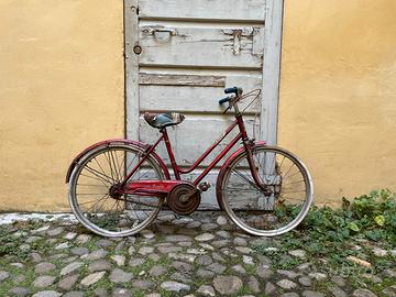 bici donna vintage da restaurare