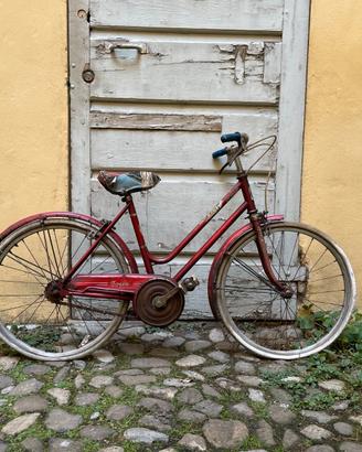 bici donna vintage da restaurare
