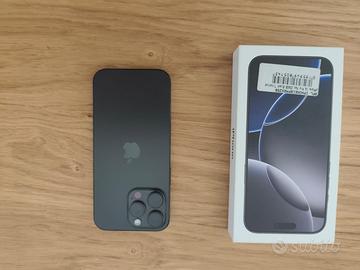iPhone 16 Pro Max 256GB Black Titanium