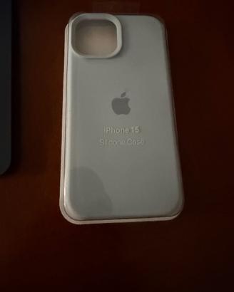 cover iPhone 15 celeste