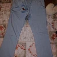 PANTALONI LEGGERI UOMO AZZURRINI