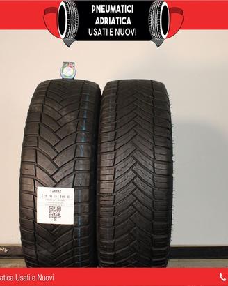 2 Gomme 215 70 R 15C Michelin al 70% SPED GRATIS