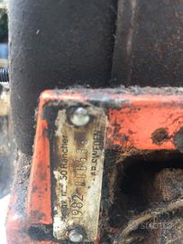 motosega husqvarna rancher 50 x recupero pezzi