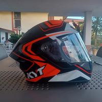 Casco KYT TT-Course Overtech Black/Orange