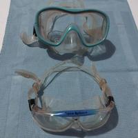 Coppia Maschere Sub/Nuoto – Aqua Sphere & Tribord
