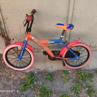 Bici spiderman 16''