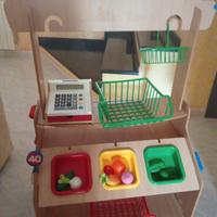 Banco mercato in legno