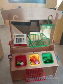 Banco mercato in legno