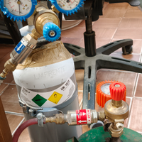 Set fusione/saldatura con bombole propano ossigeno