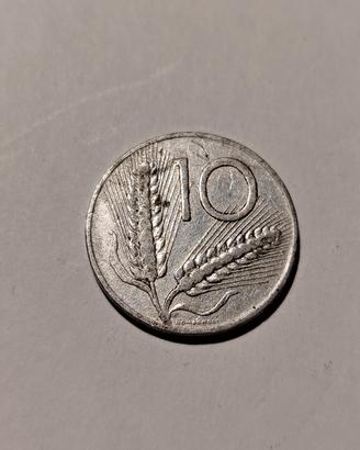 moneta 10 lire 1953