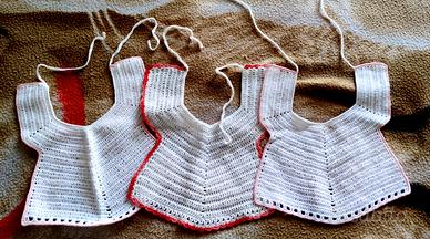 3 BAVAGLINI UNCINETTO