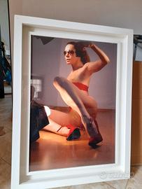 NORA NESS .Opera con cornice di  cm 120 X 90