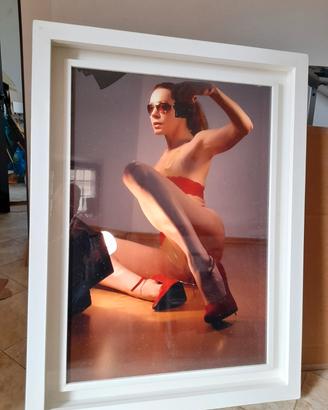 NORA NESS .Opera con cornice di  cm 120 X 90