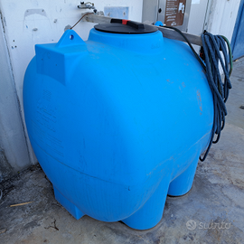 Serbatoio acqua con motore 1500 litri