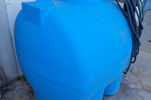 Serbatoio acqua con motore 1500 litri