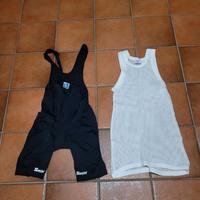 Salopette Santini XL con canotta termica