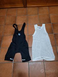 Salopette Santini XL con canotta termica