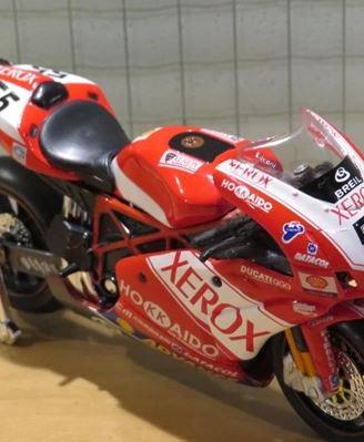 Modellino Ducati 999 Regis Laconi #55 Xerox