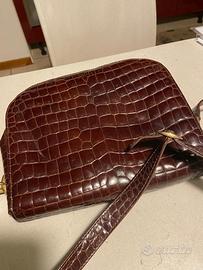 Borsetta di coccodrillo - anni Settanta