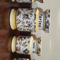 Contenitori vintage cucina farina zucchero pepe