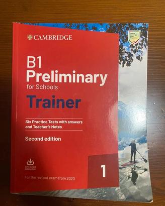 Libro " Preliminary for schools, trainer