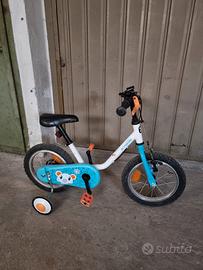 Bici bambini 3-5 Anni Btwin 100 ARCTIC 14 POLLICI