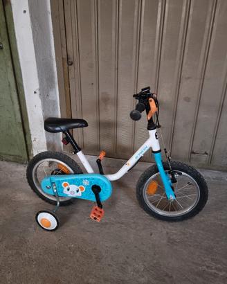 Bici bambini 3-5 Anni Btwin 100 ARCTIC 14 POLLICI
