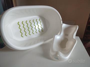 Vaschetta bagnetto ikea con supporto per neonato