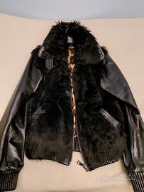 Giubbotto Dolce & Gabbana pelle e pelliccia tg.44