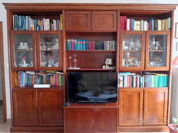 Parete attrezzata in legno Somaschini 