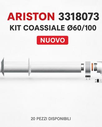 Kit coassiale Ariston 3318073 Ø60/100 1 m
