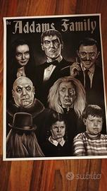 stampa Famiglia Addams 