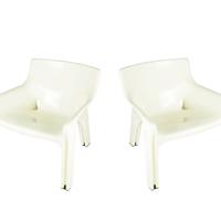 coppia di poltrone Vicario design Magistretti
