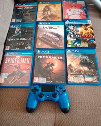 Lotto ps4 500 gb piu giochi