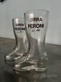 Coppia BOCCALI BIRRA PERONI