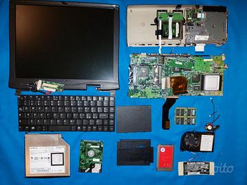 Notebook  Gericom 1200 ricambi.