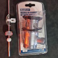 Valvola di scarico Pop-Up tappo 1¼" (32mm) per lav